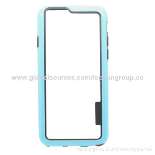 TPU + PC Bumper for iPhone 6, Double-color, OEM and ODM Orders Welcomed